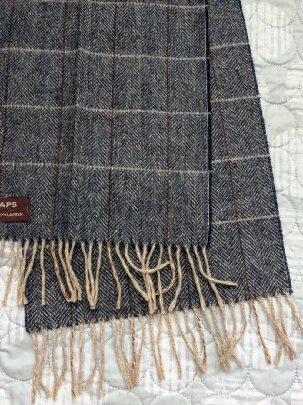 Chaps by Ralph Lauren Classic Winter Wool Scarf